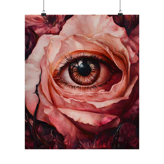 Floral Eye Art Print