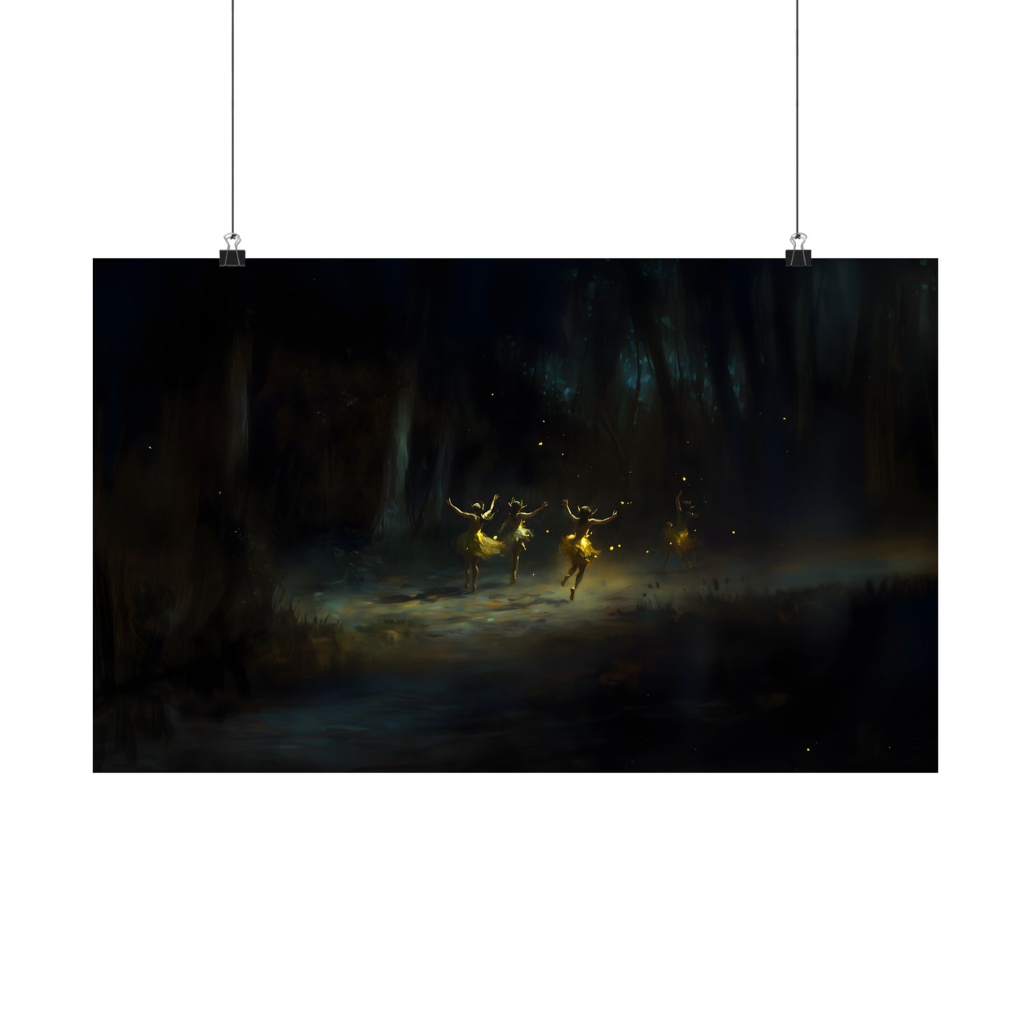 Fairies Forest Art Print