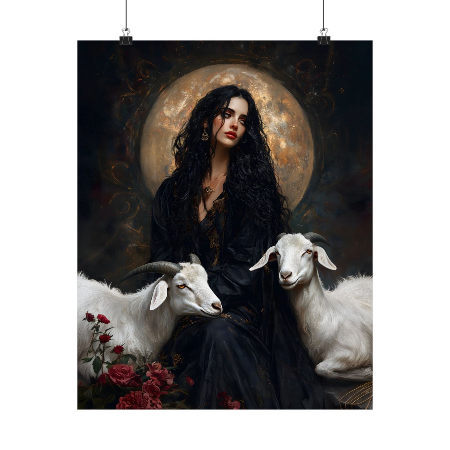 Goats Art Print