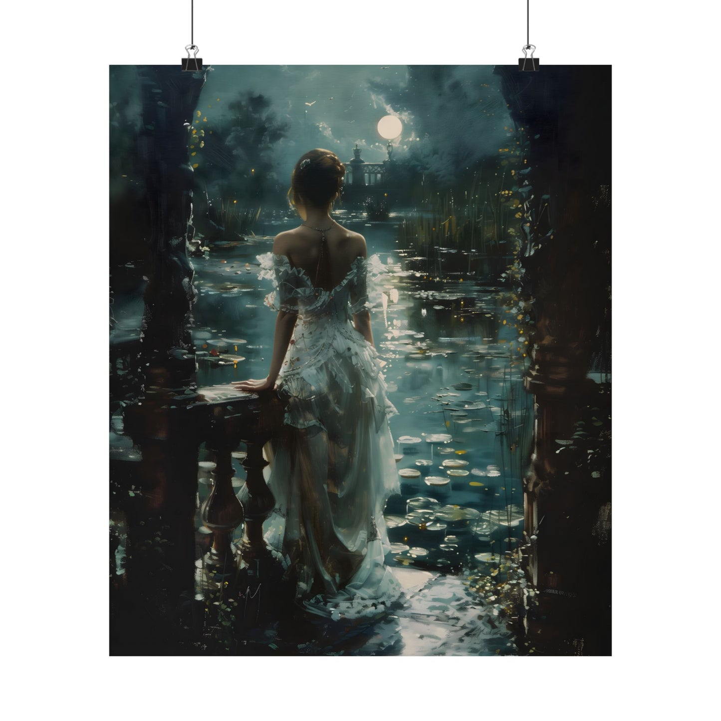 At Night Art Print