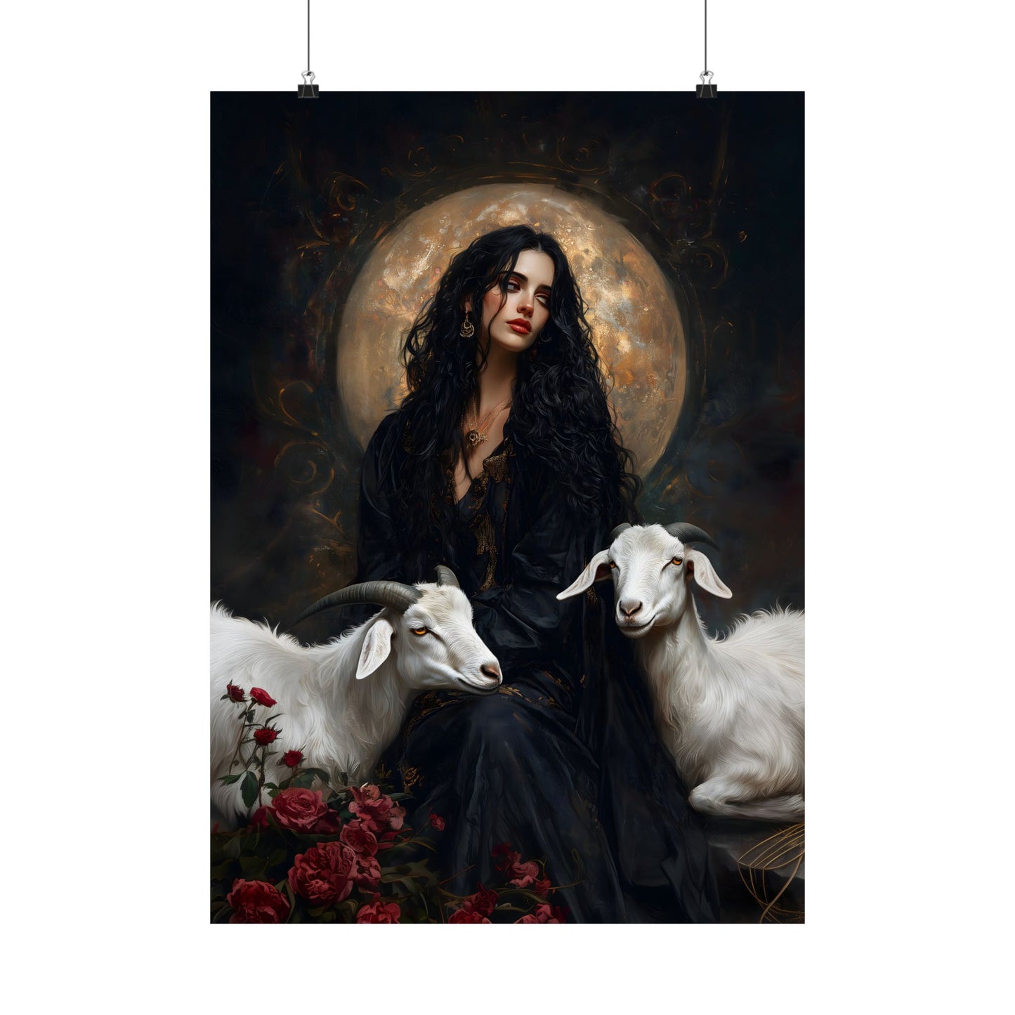 Goats Art Print