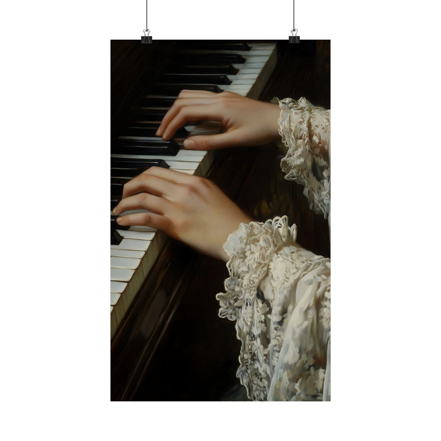 Piano Art Print