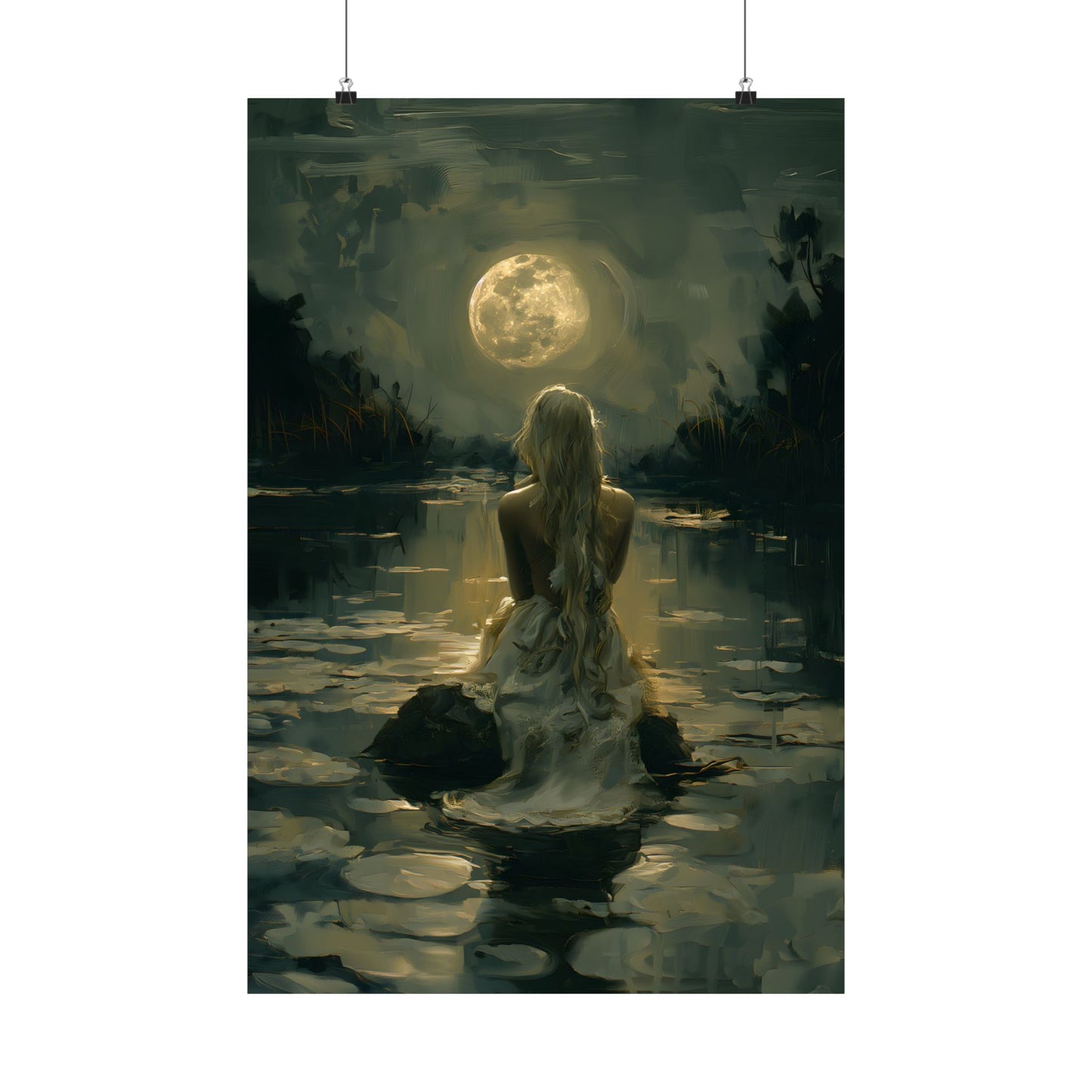 Full Moon Art Print