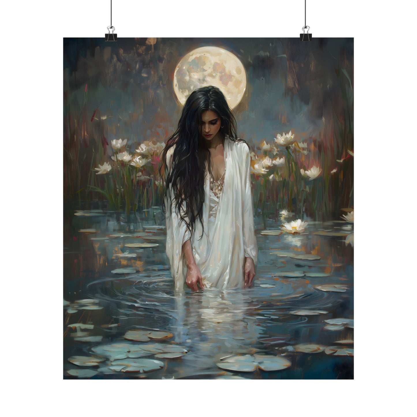 Full Moon Art Print