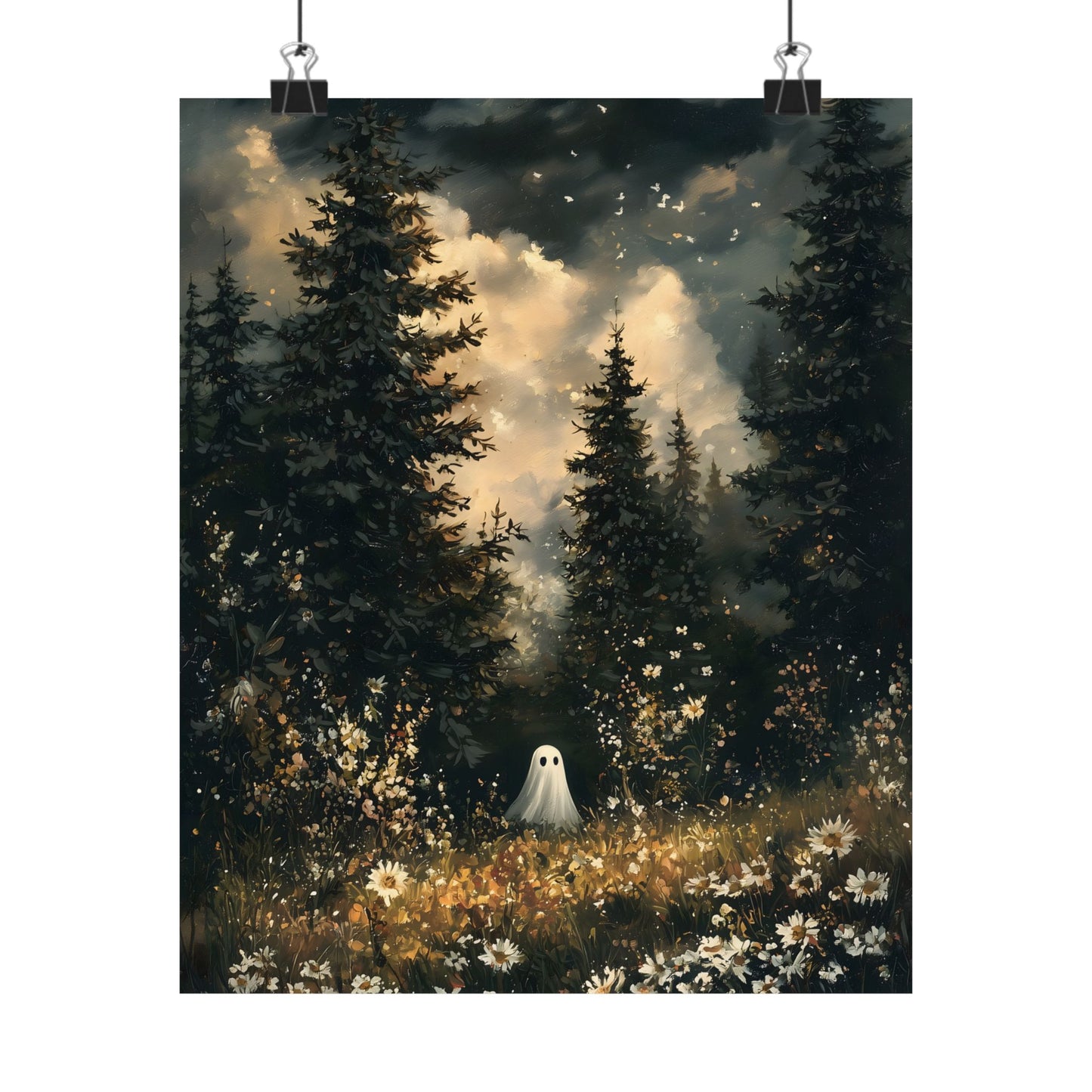 Whimsy Ghost Art Print