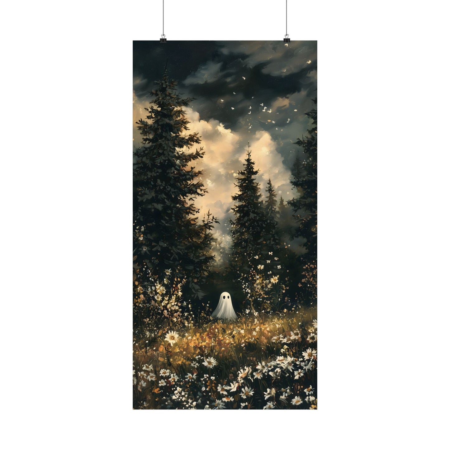 Whimsy Ghost Art Print