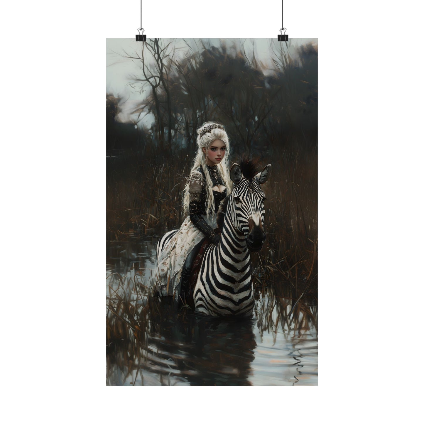 Zebra Art Print