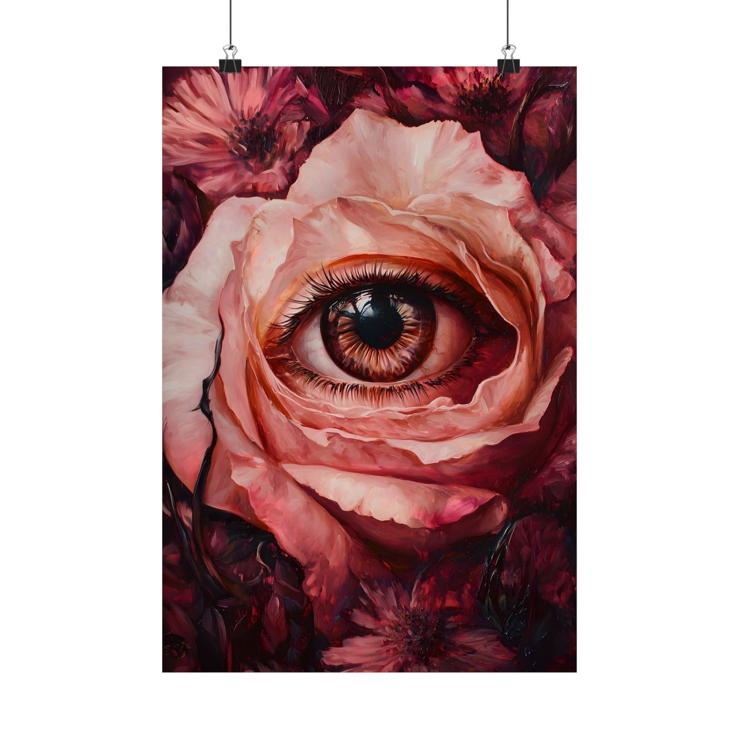 Floral Eye Art Print