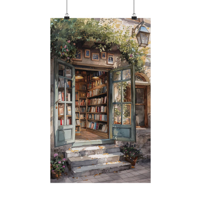 Book Shop Art Print