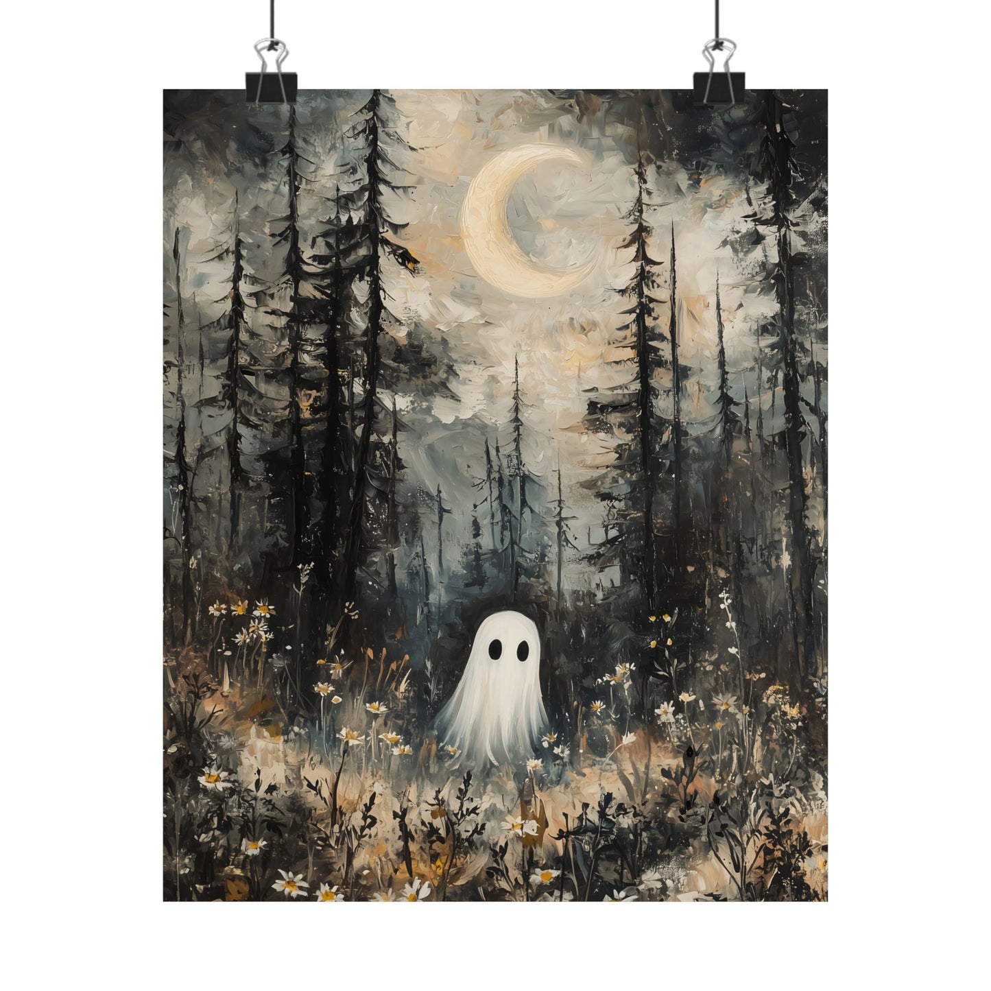 Moonshine Ghost Art Print