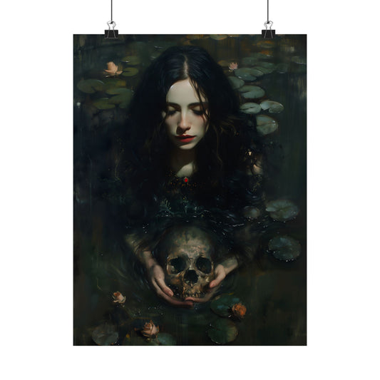 Dark Pond Art Print