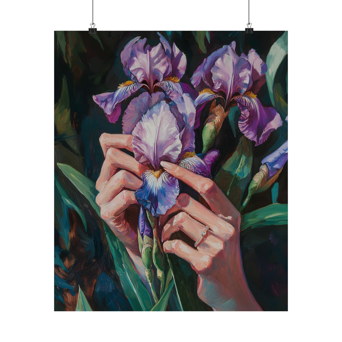 Iris Art Print