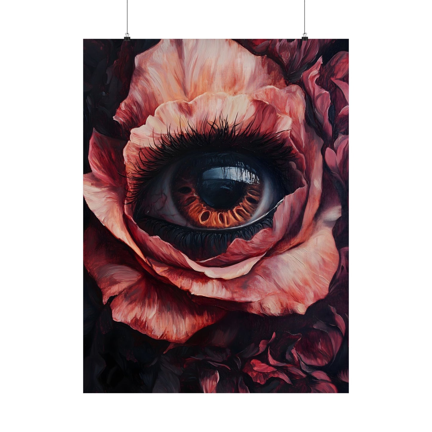 Floral Eye Art Print