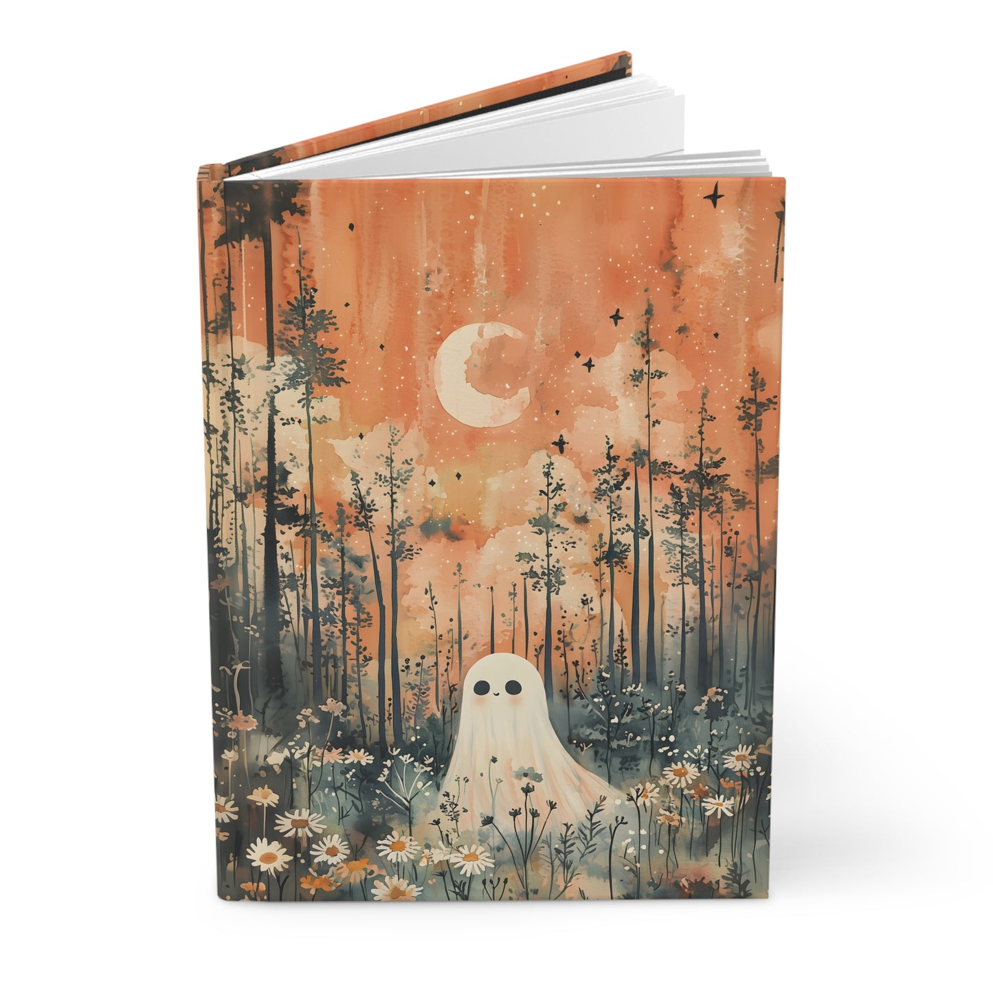 Ghost Hardcover Journal