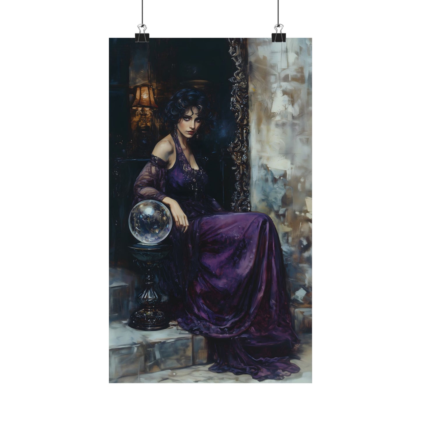 Purple Witch Art Print