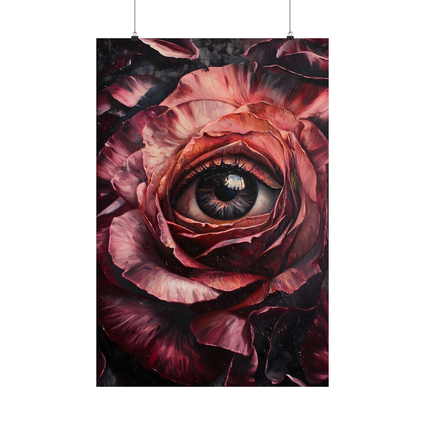 Floral Eye Art Print