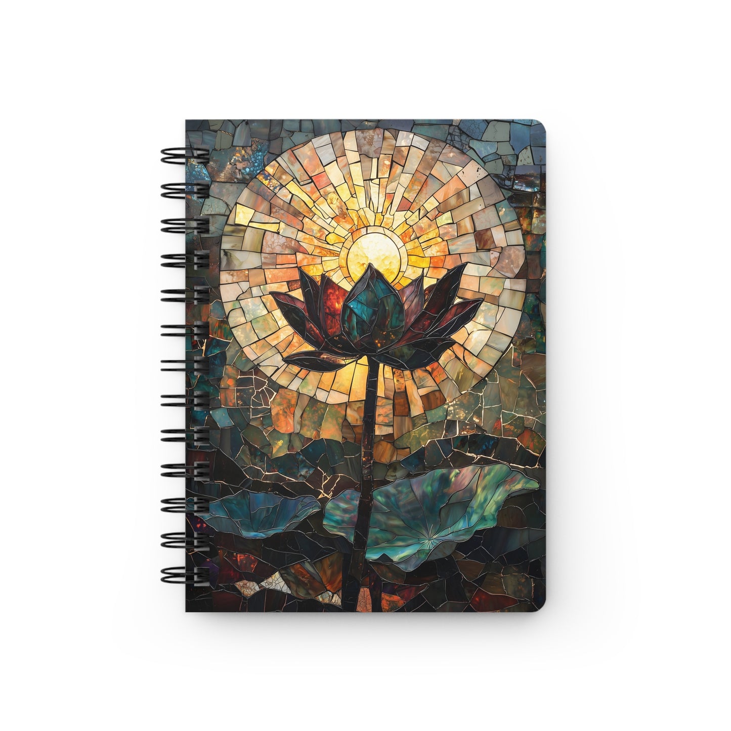 Peony Spiral Bound Journal