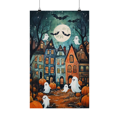 Halloween Town Art Print