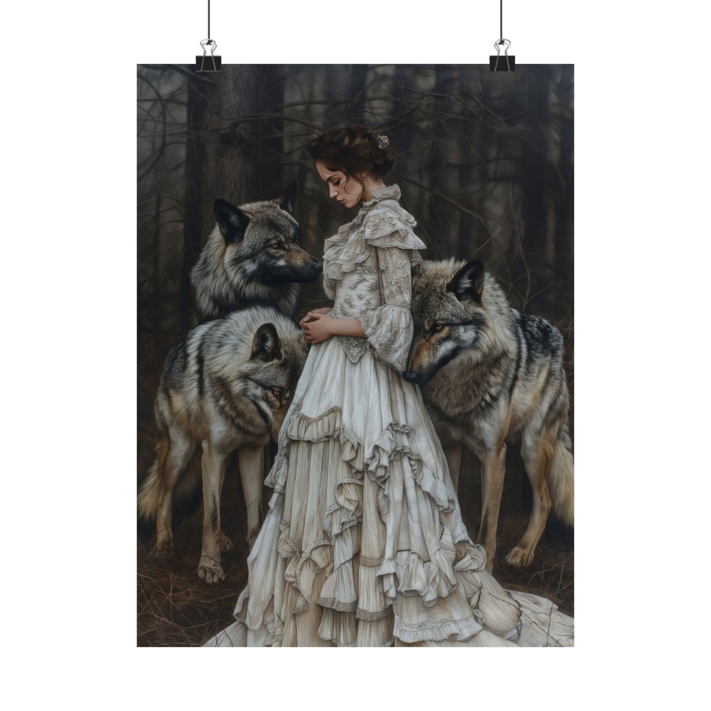 Wolves Art Print