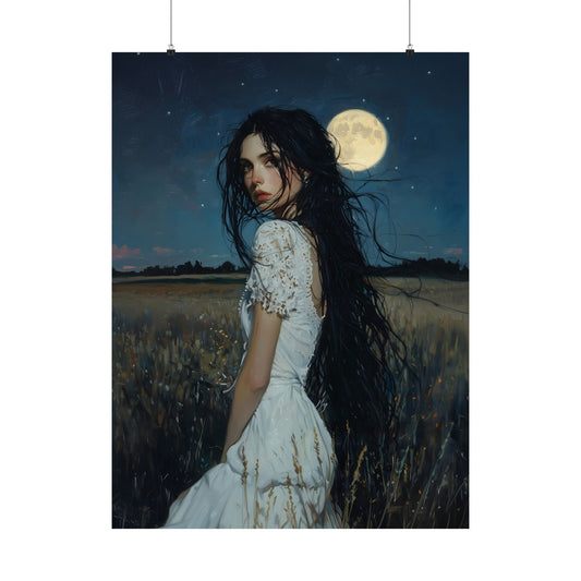 Full Moon Art Print