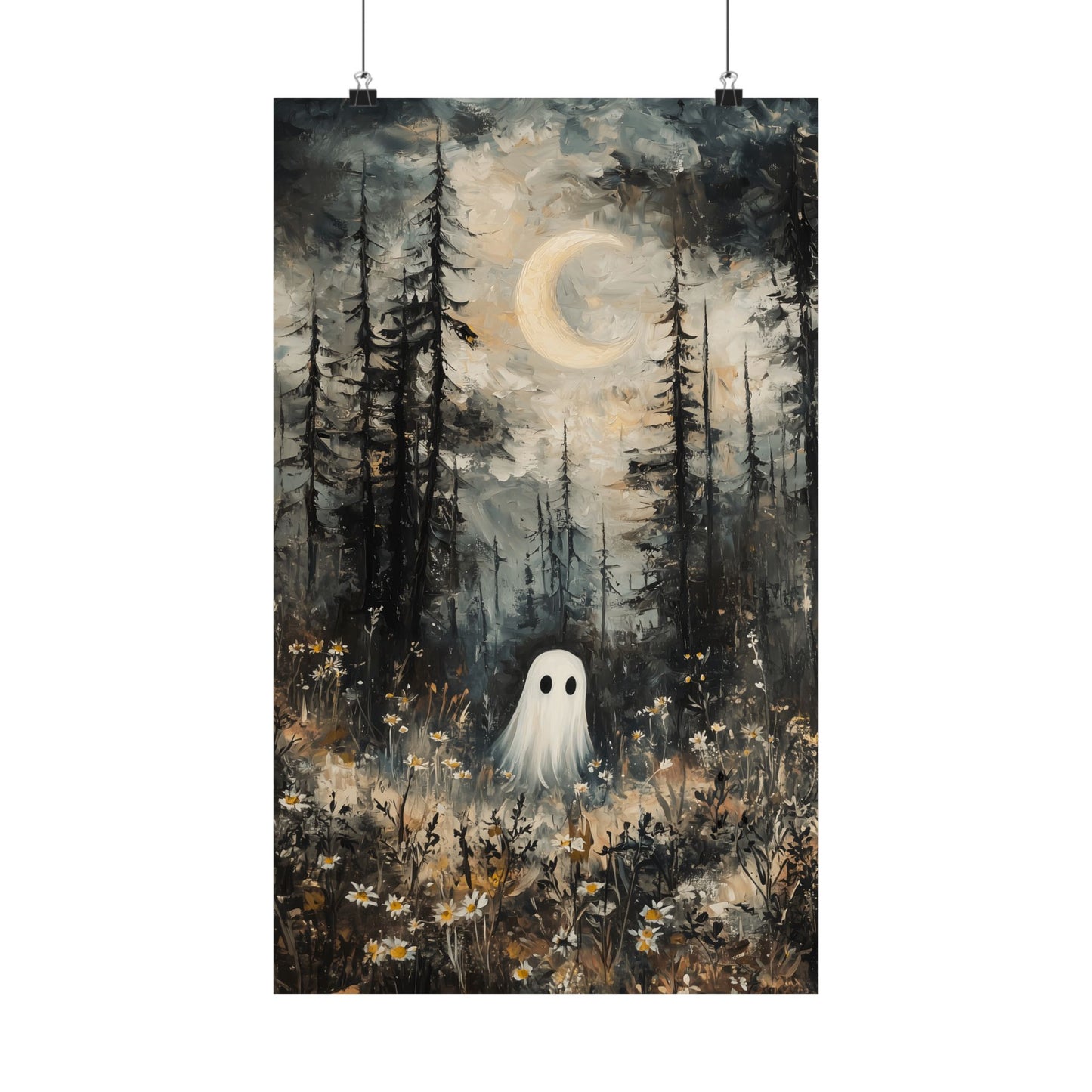 Moonshine Ghost Art Print