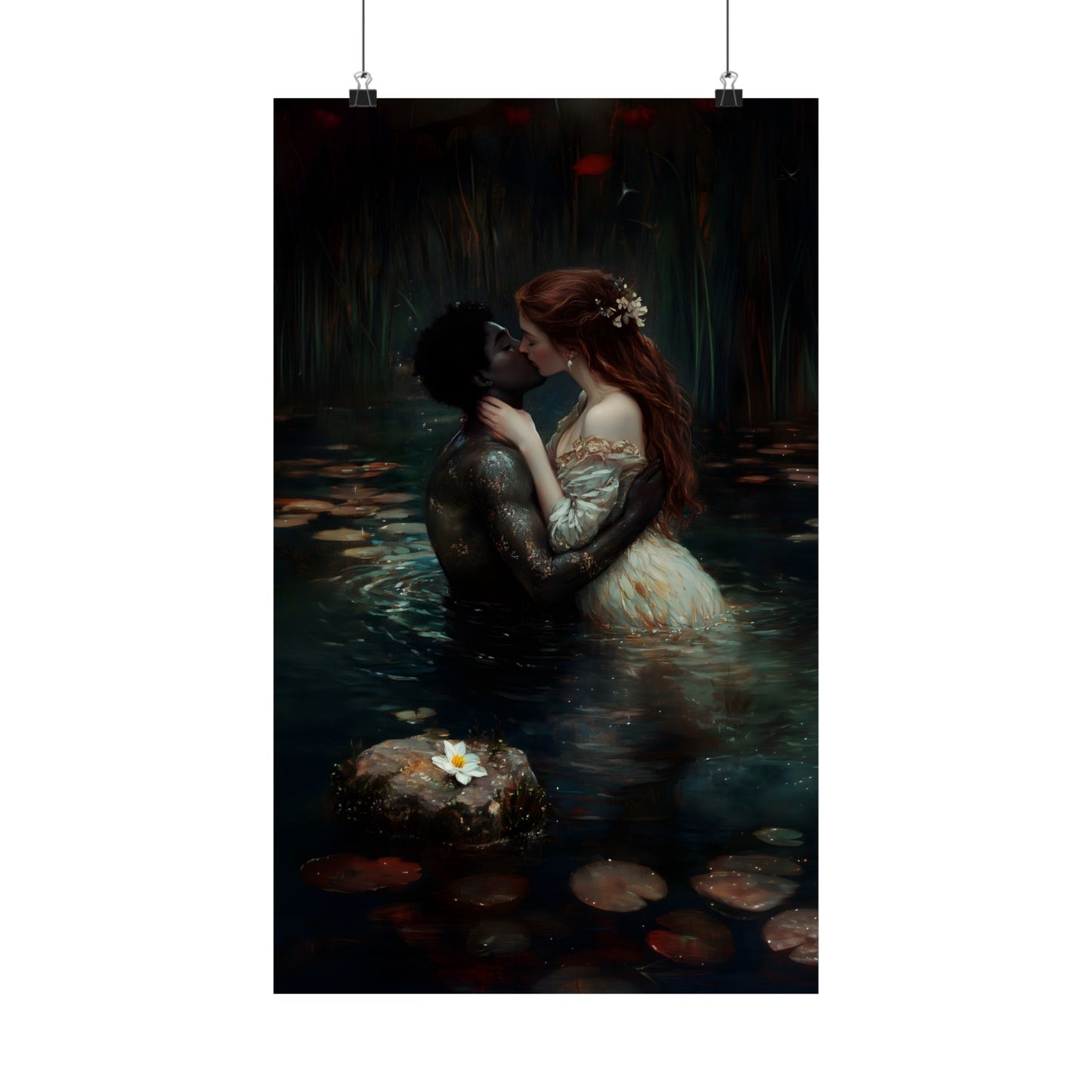 Lovers Art Print