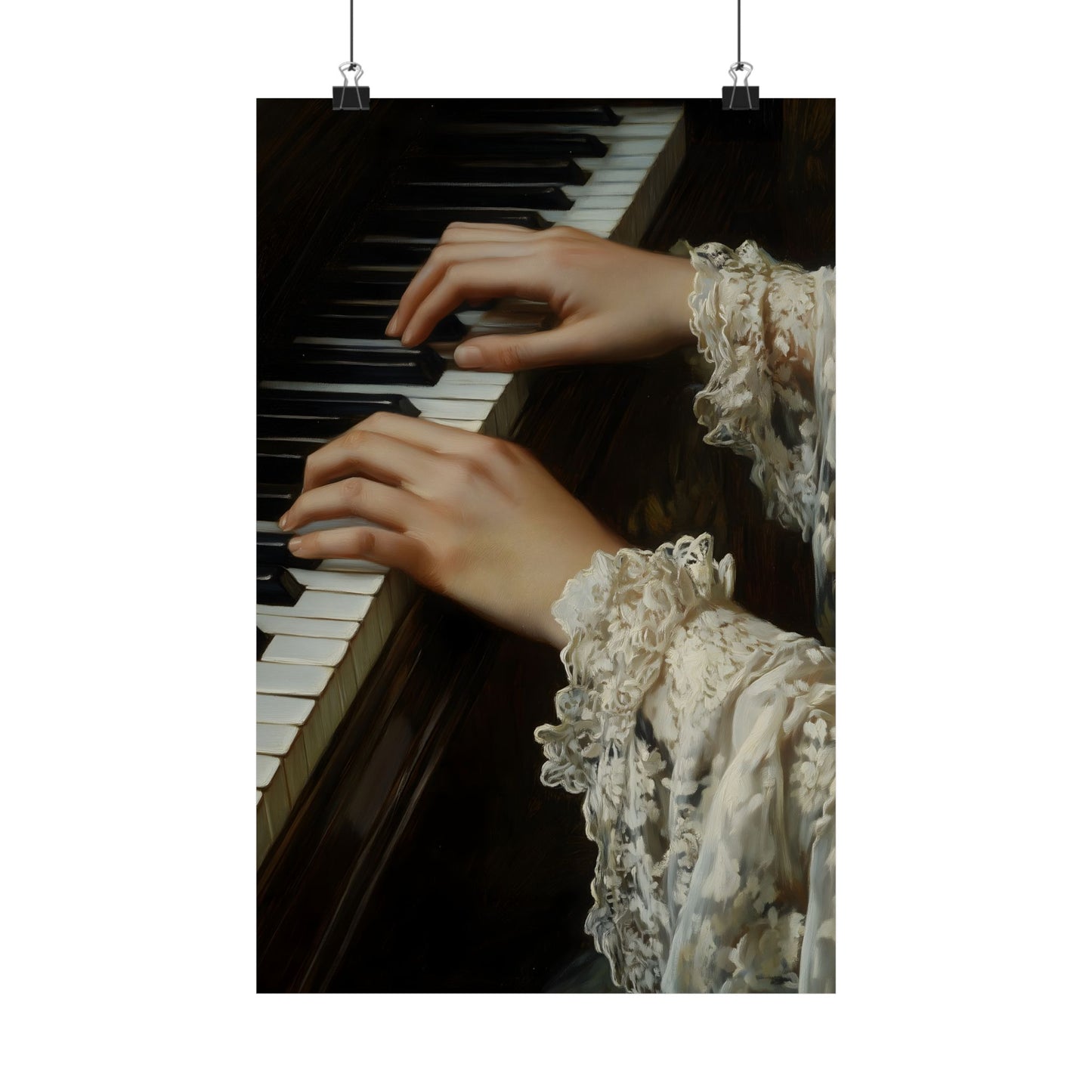 Piano Art Print