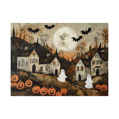 Halloween Town Art Print