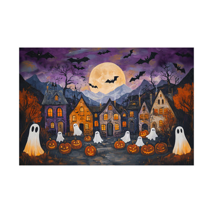 Halloween Town Art Print