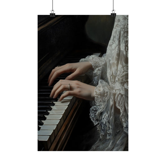 Piano Art Print