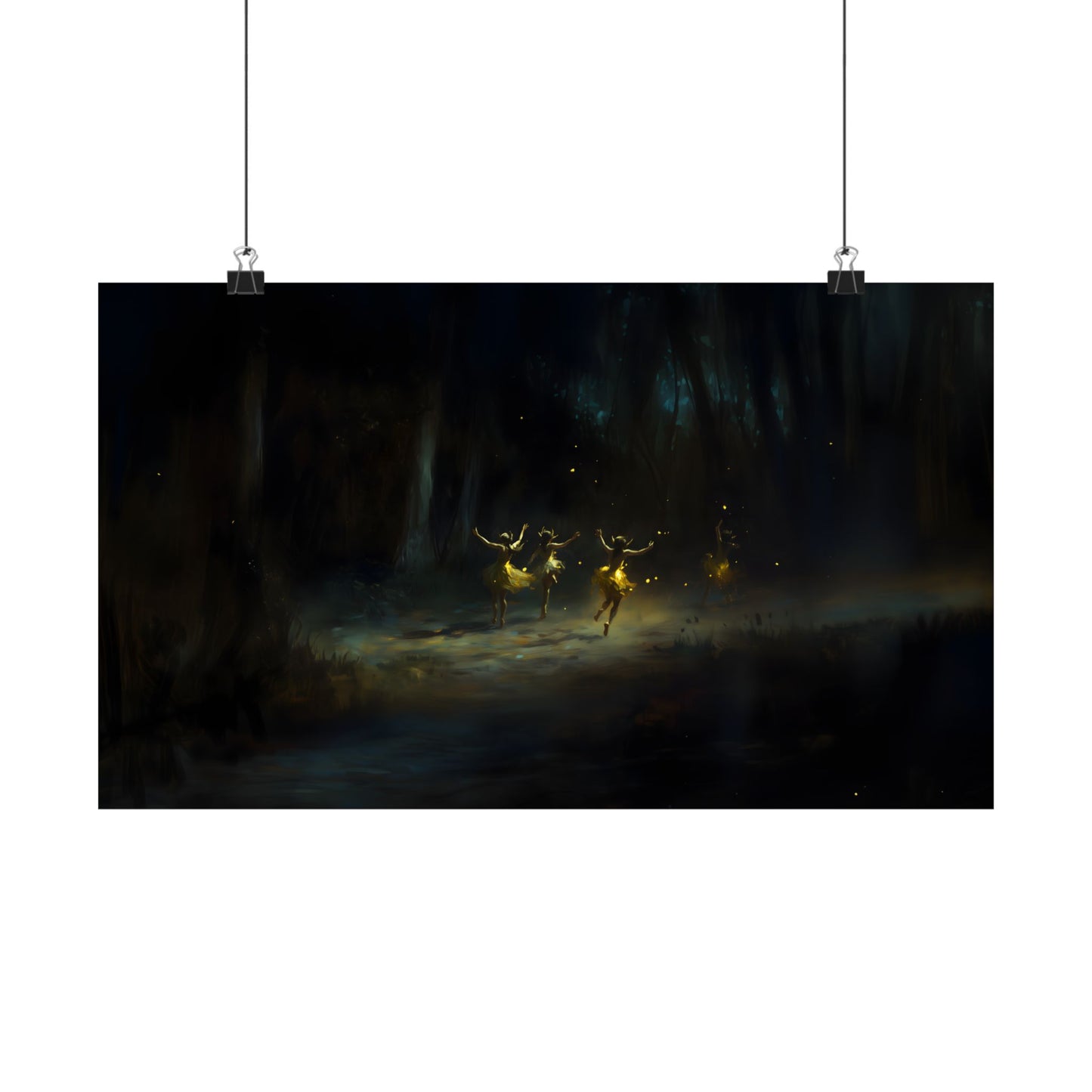 Fairies Forest Art Print