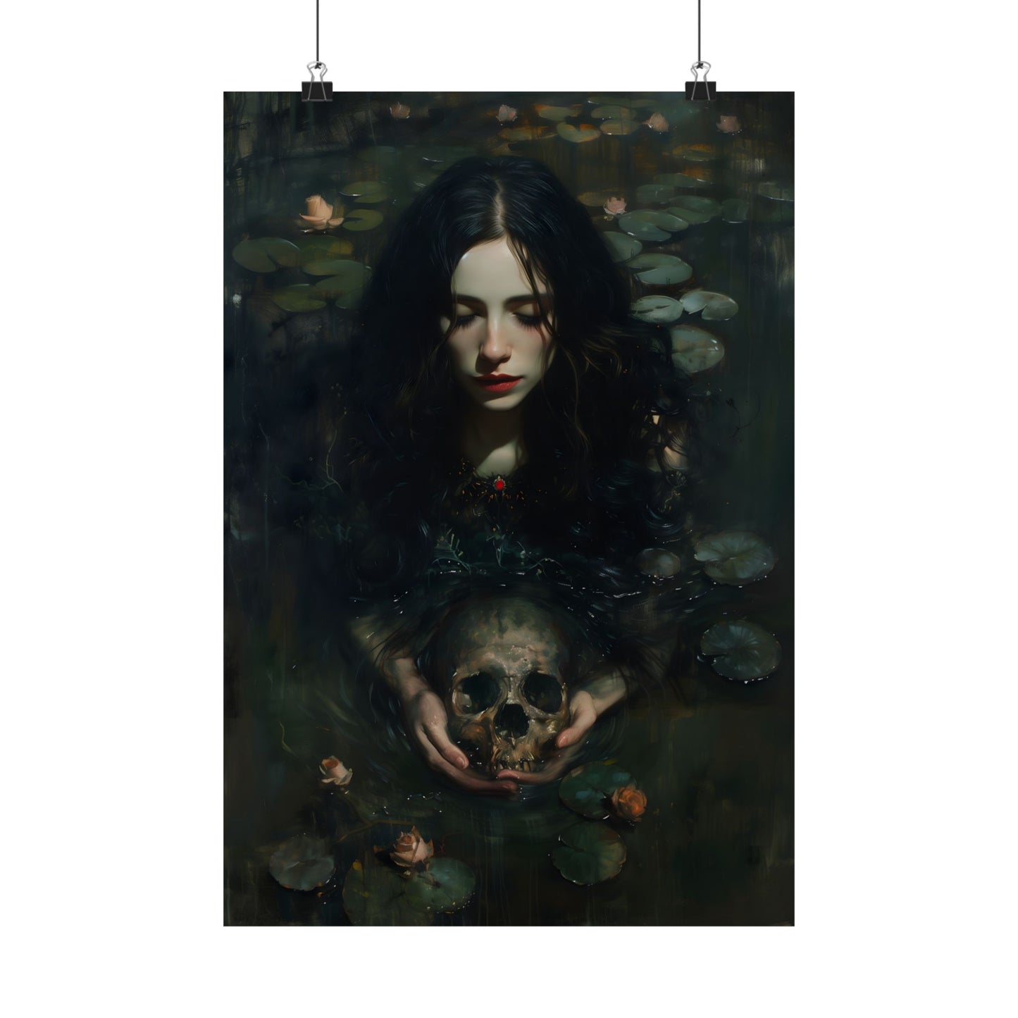 Dark Pond Art Print