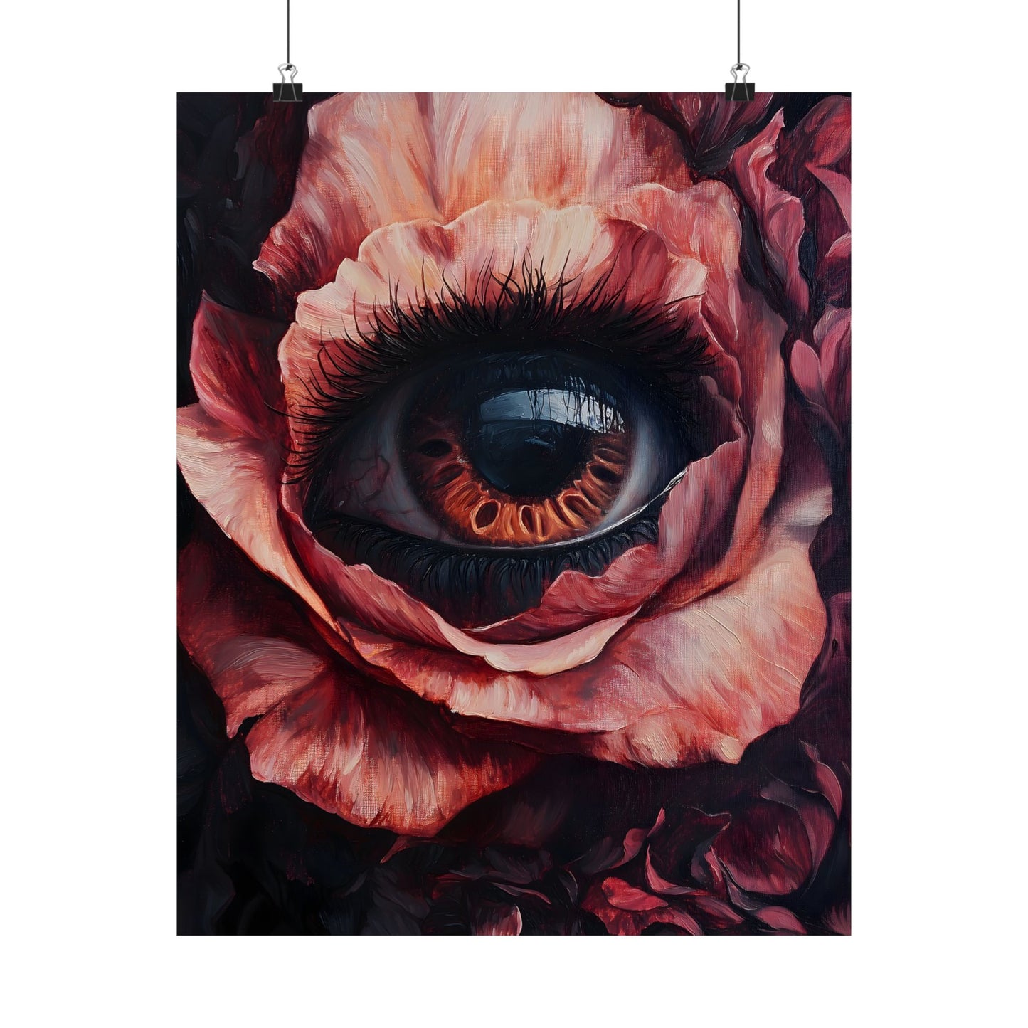 Floral Eye Art Print