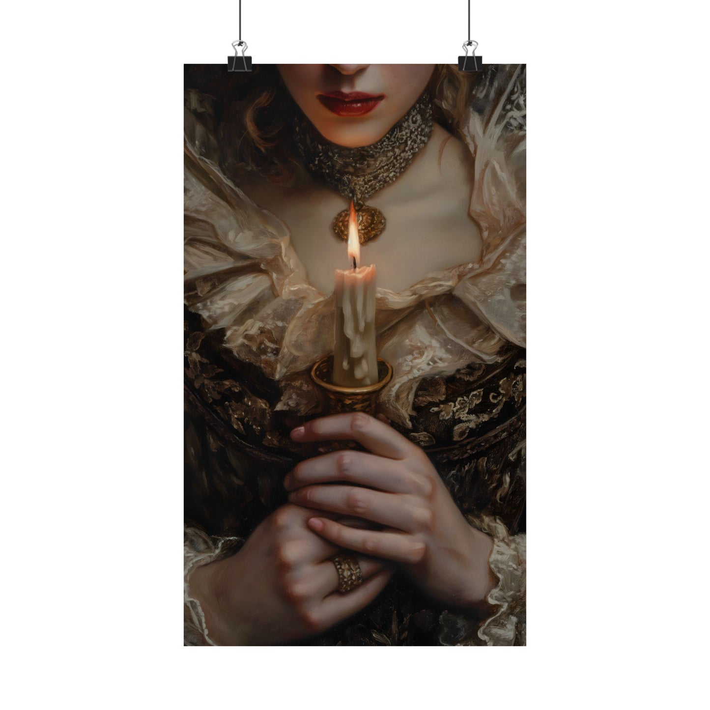 Candle Art Print