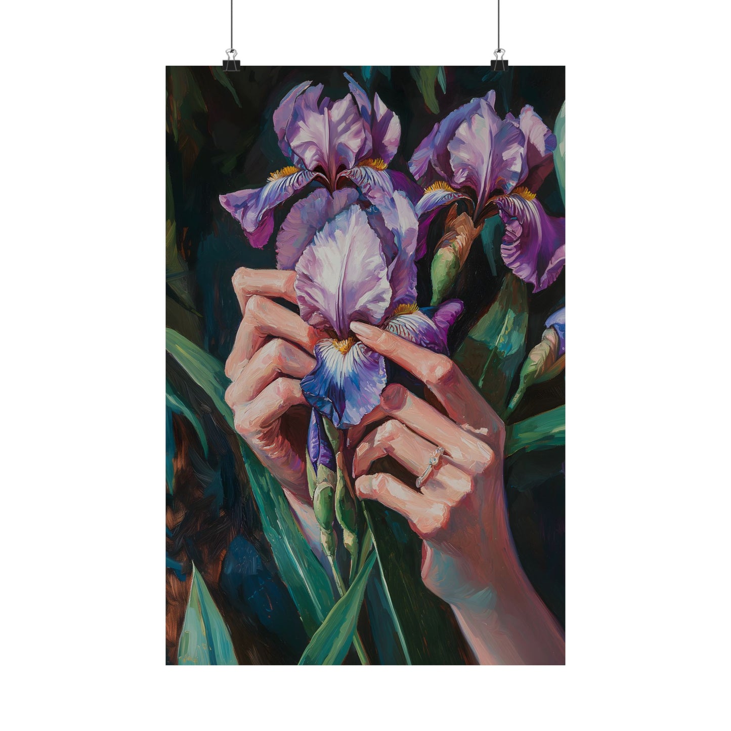 Iris Art Print