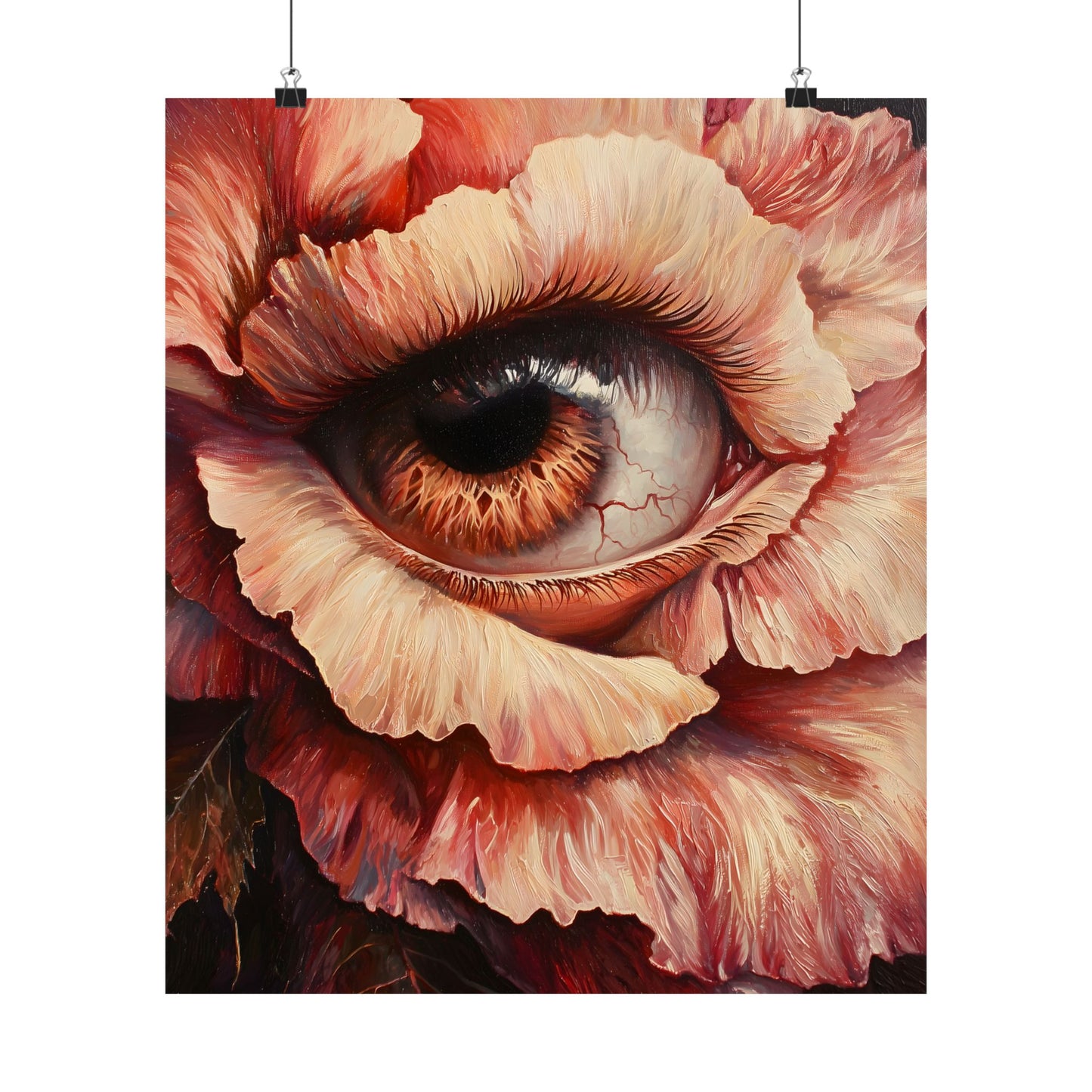 Floral Eye Art Print