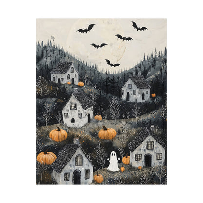 Halloween Town Art Print