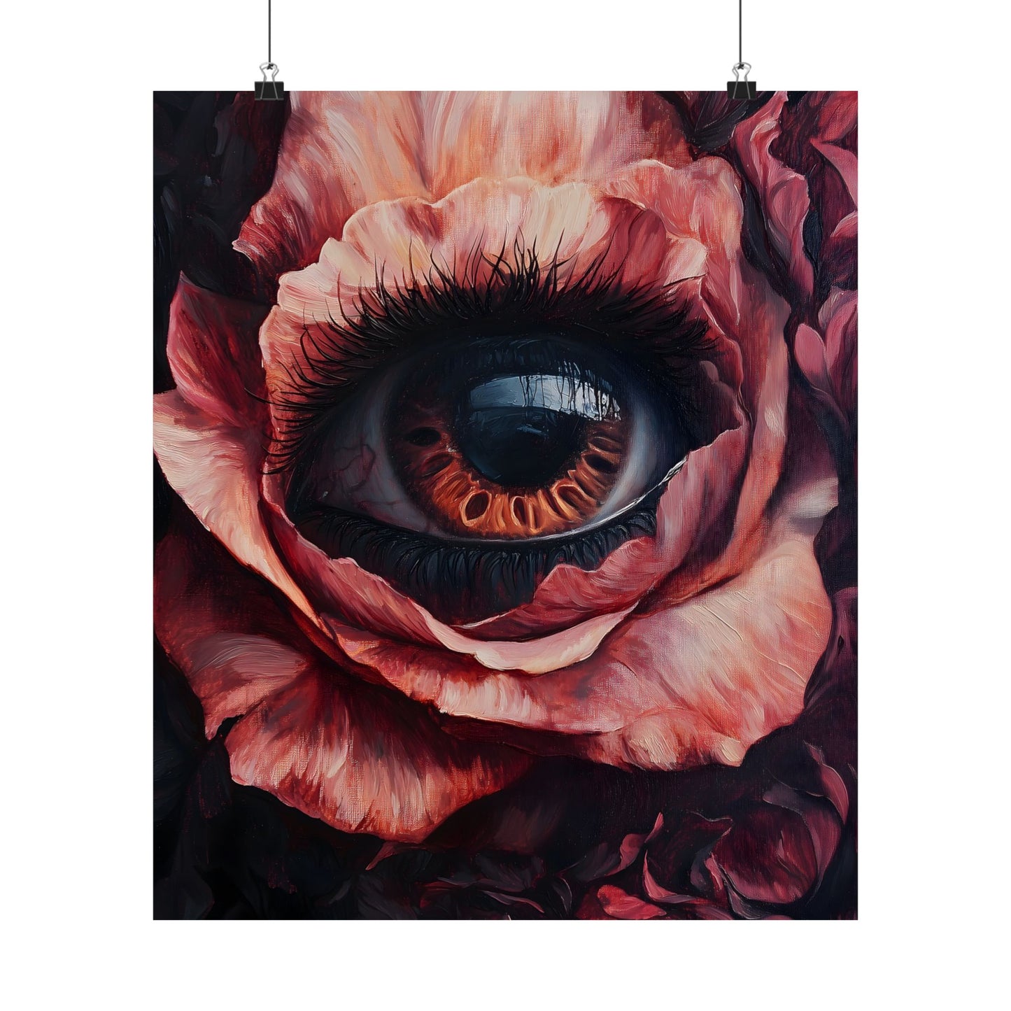 Floral Eye Art Print