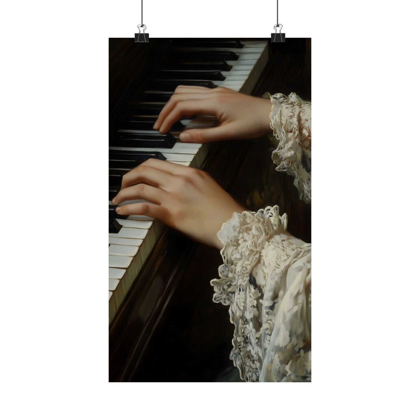 Piano Art Print