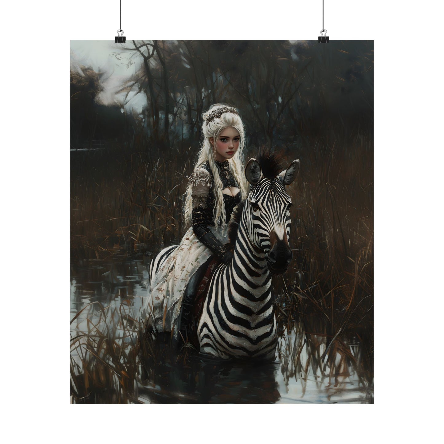 Zebra Art Print