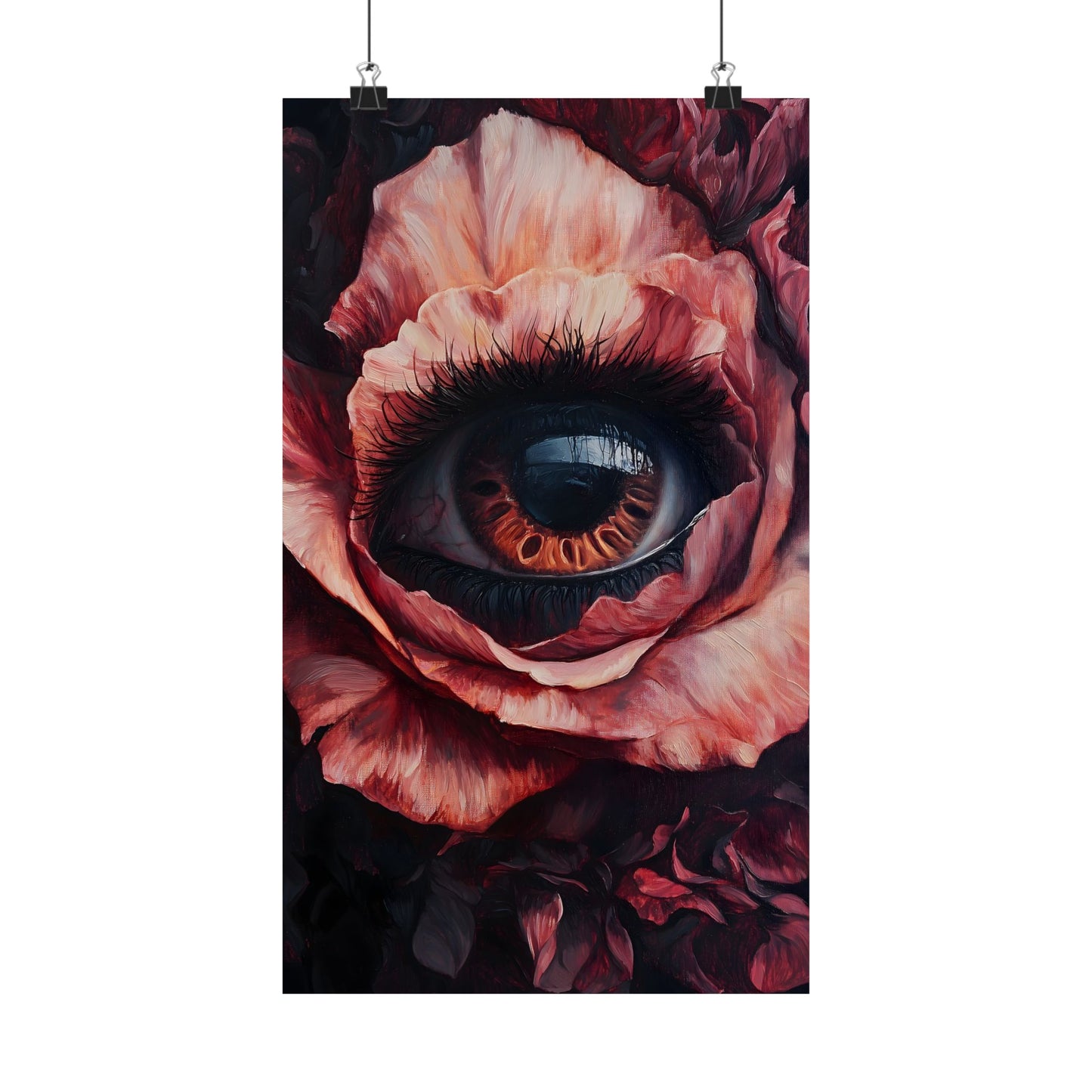 Floral Eye Art Print