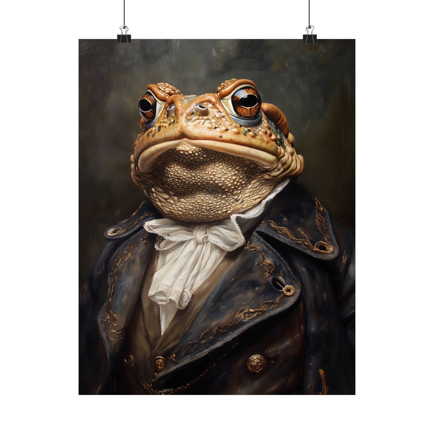 Elegant Toad Art Print