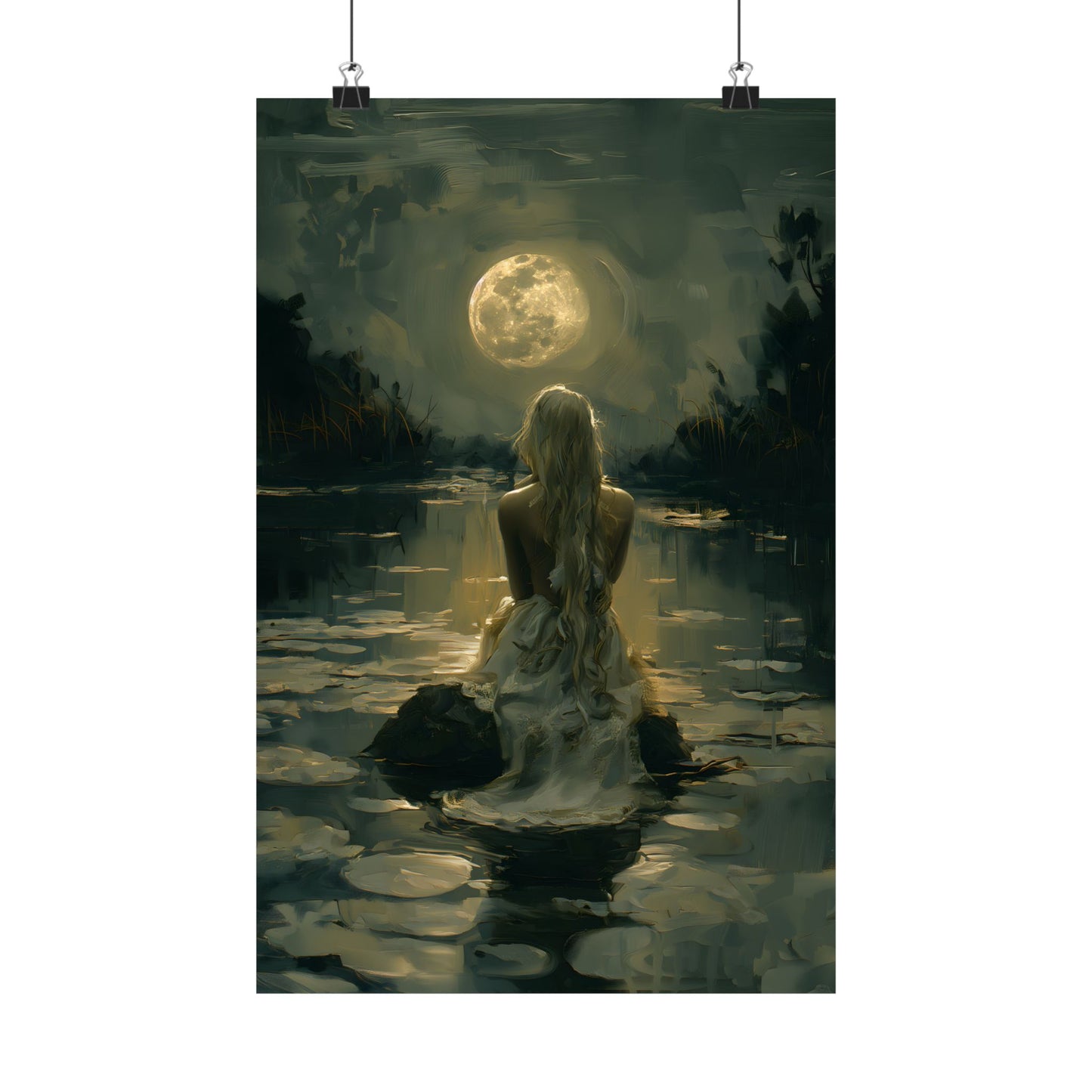 Full Moon Art Print