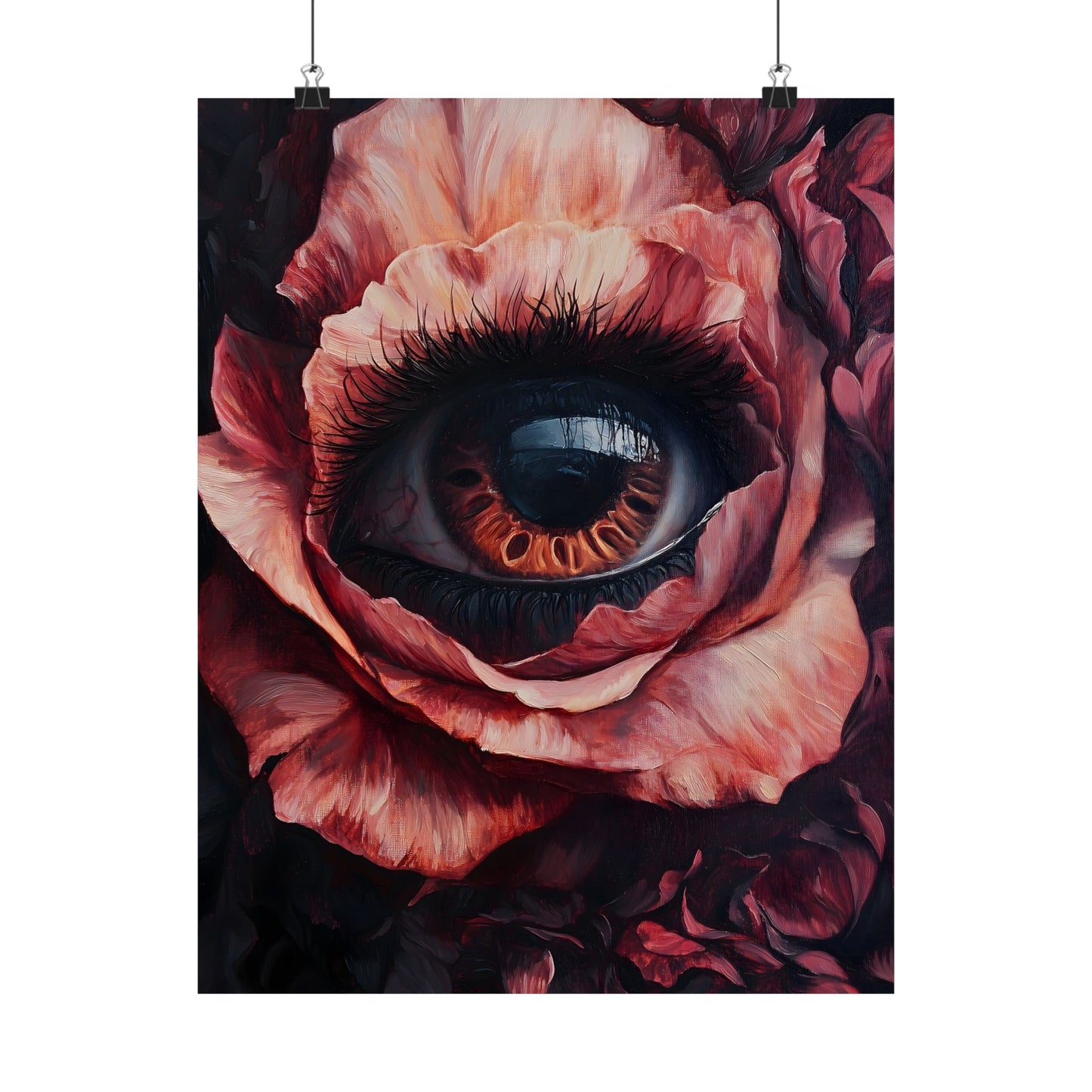 Floral Eye Art Print