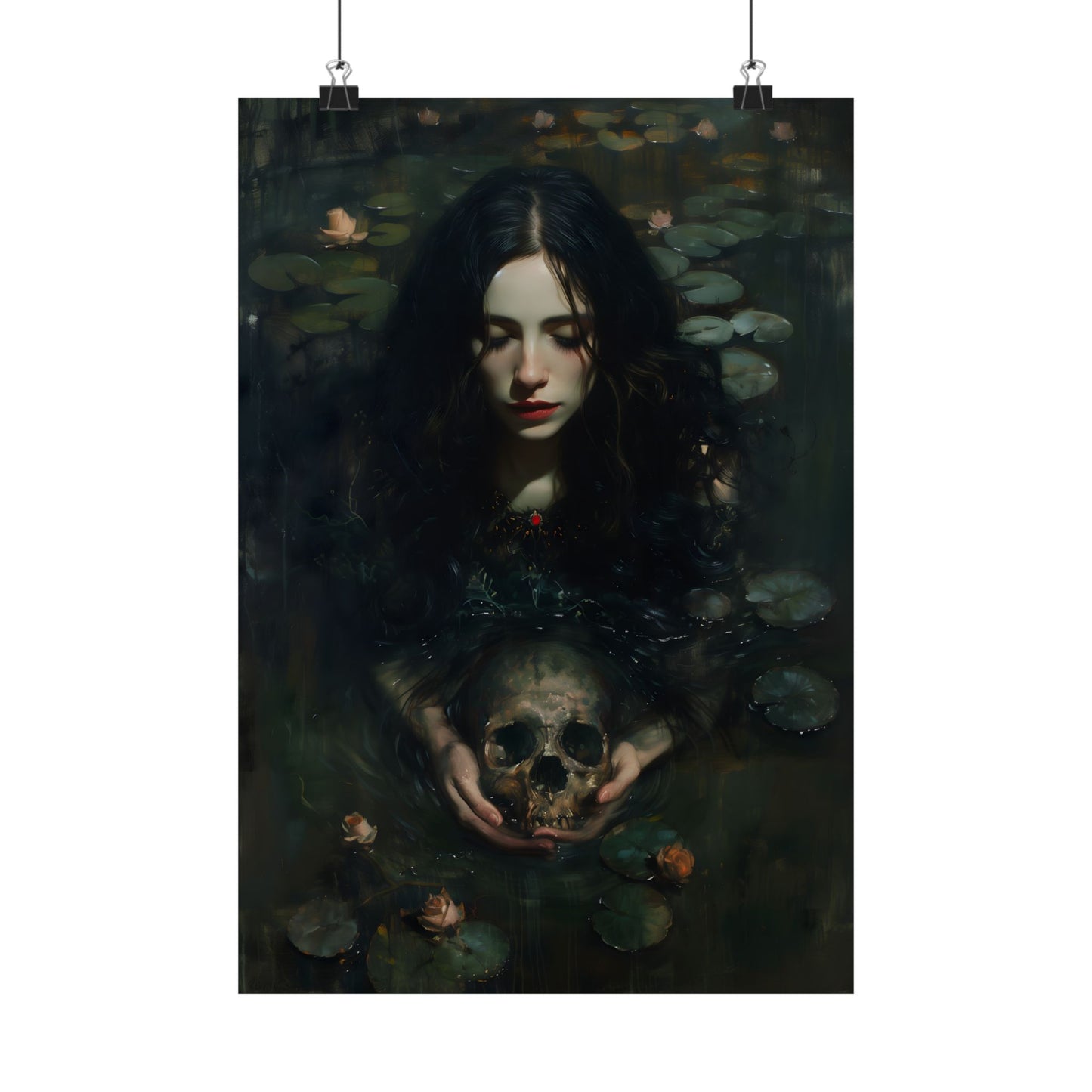 Dark Pond Art Print