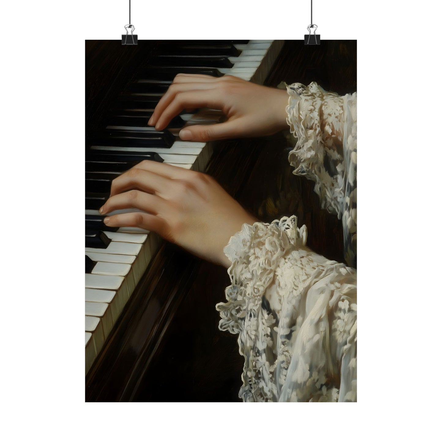 Piano Art Print