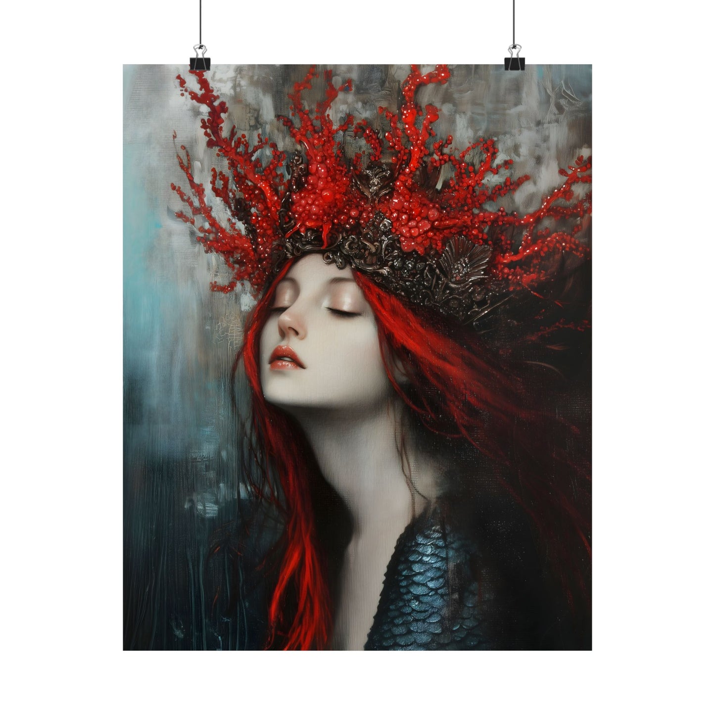 Coral Crown Art Print