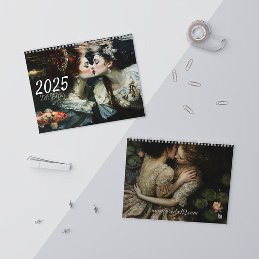 Sapphic Love Wall Calendar (2025)