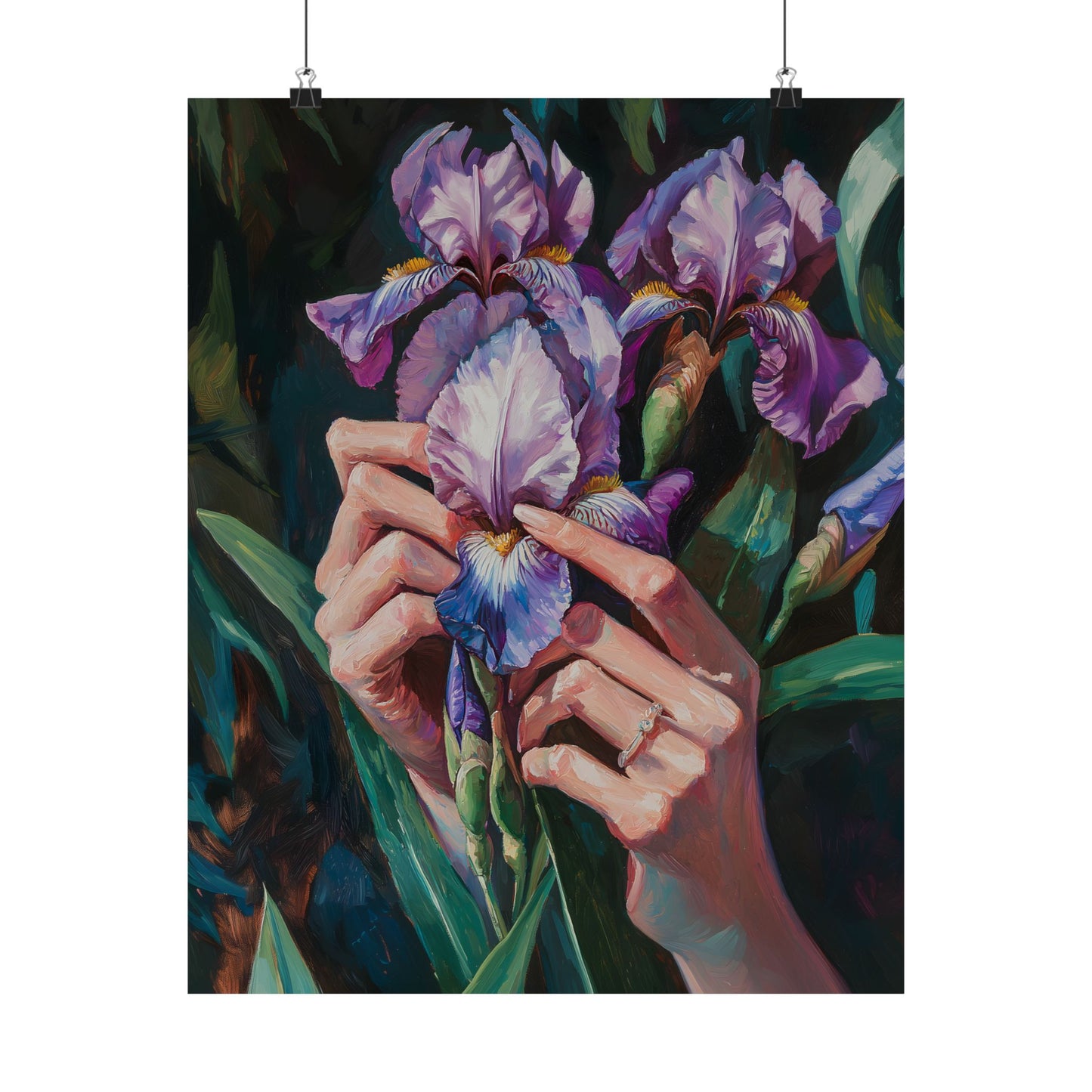 Iris Art Print