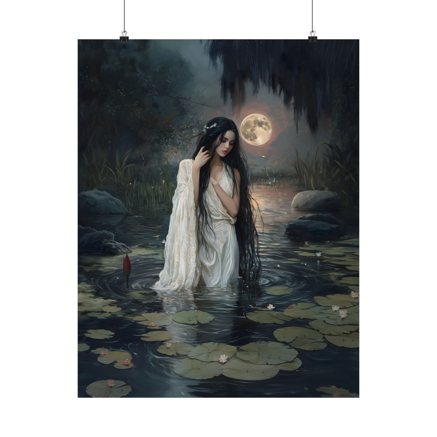 Mystery Lake Art Print